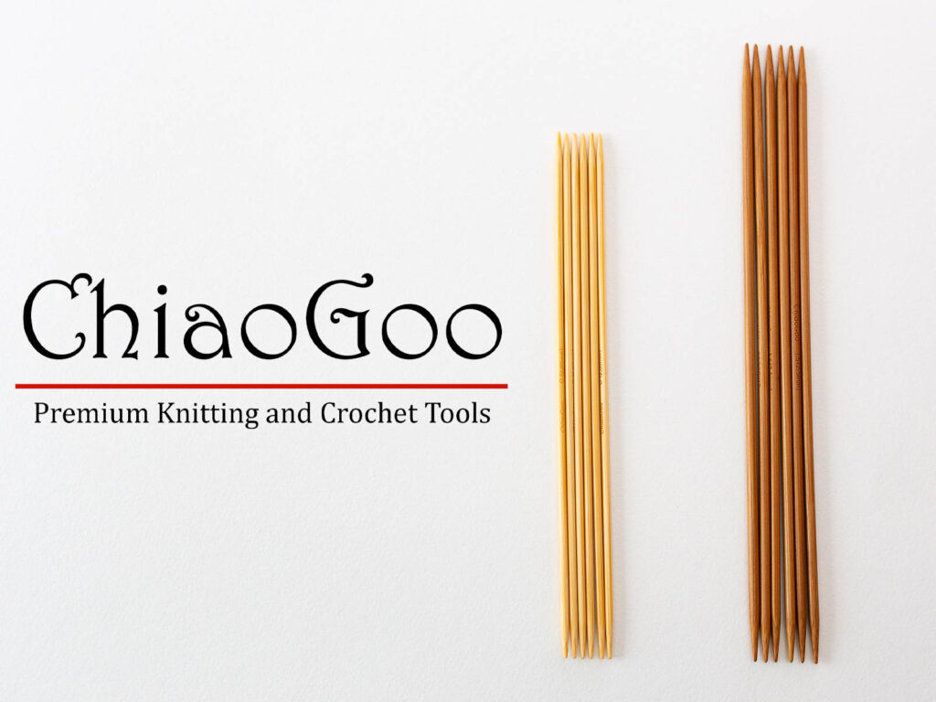 бамбуковые чулочные спицы ChiaoGoo для вязания